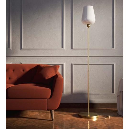 art deco klasszikus sargarez allolampa rez vintage uvegburas nappali olvasolampa vilagitas hangulatfeny olasz elegans polgari 3.jpg